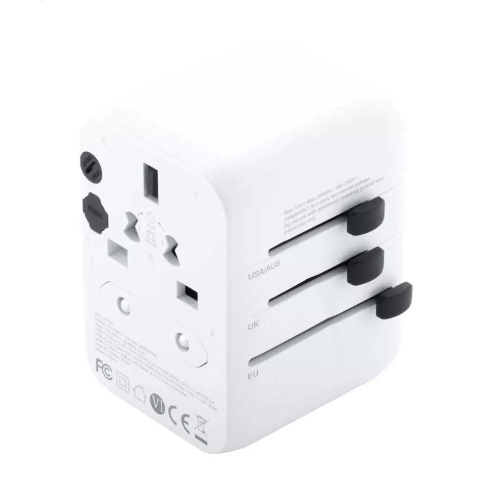 Jetsetter Plus blanc  Adaptateur...