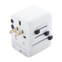Jetsetter Plus white  travel adapter 