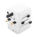 Jetsetter Plus white  travel adapter 