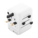 Jetsetter Plus white  travel adapter 