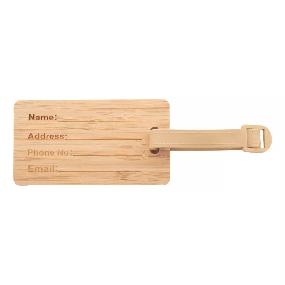 Jakarta natural  luggage tag 