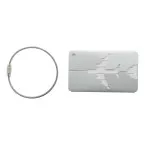 Orlando silver  luggage tag 