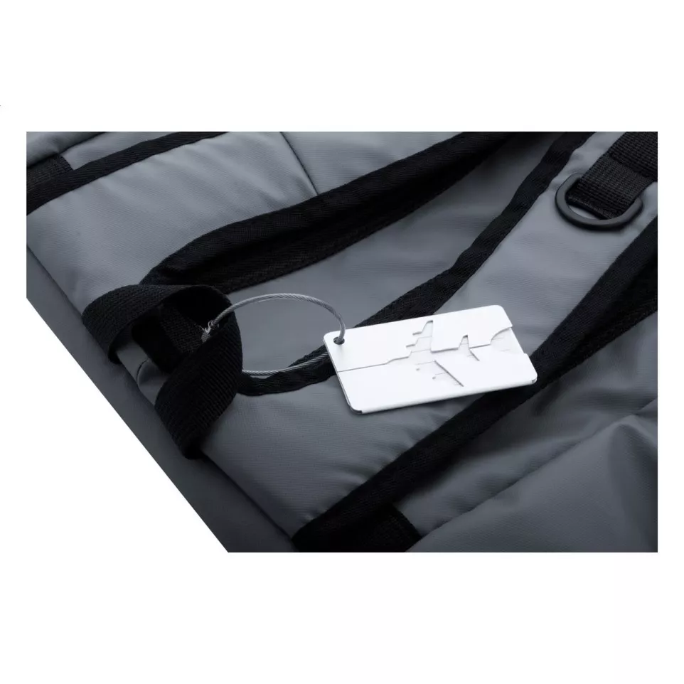 Orlando argenté  étiquette à bagage 