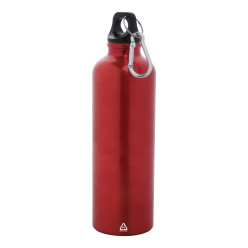 Raluto XL red  recycled aluminium bottle 
