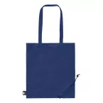 Berber dark blue  foldable RPET shopping bag 