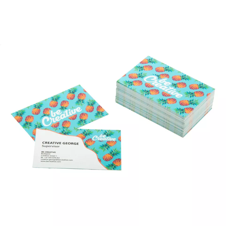 Visicard blanc  cartes de visite 