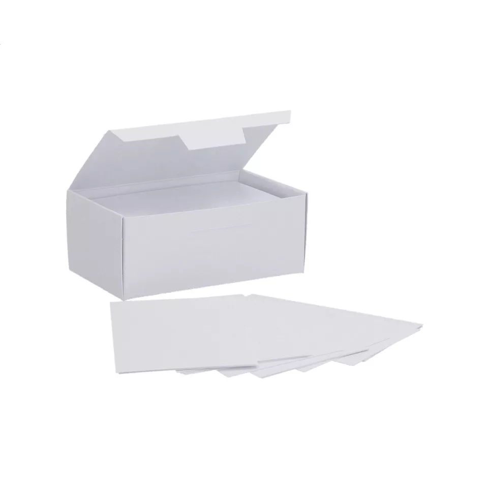 Visicard blanc  cartes de visite 