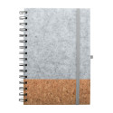 Corsens grey  RPET notebook 