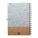 Corsens grey  RPET notebook 