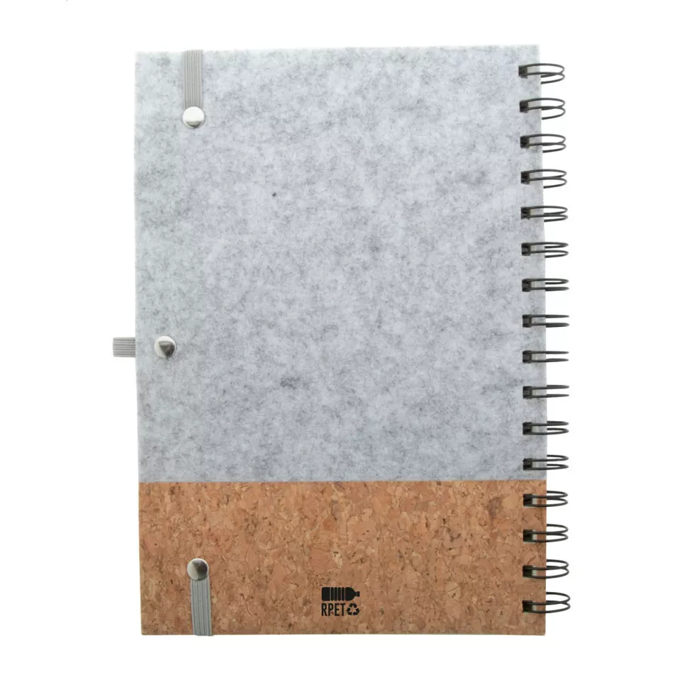Corsens grey  RPET notebook 