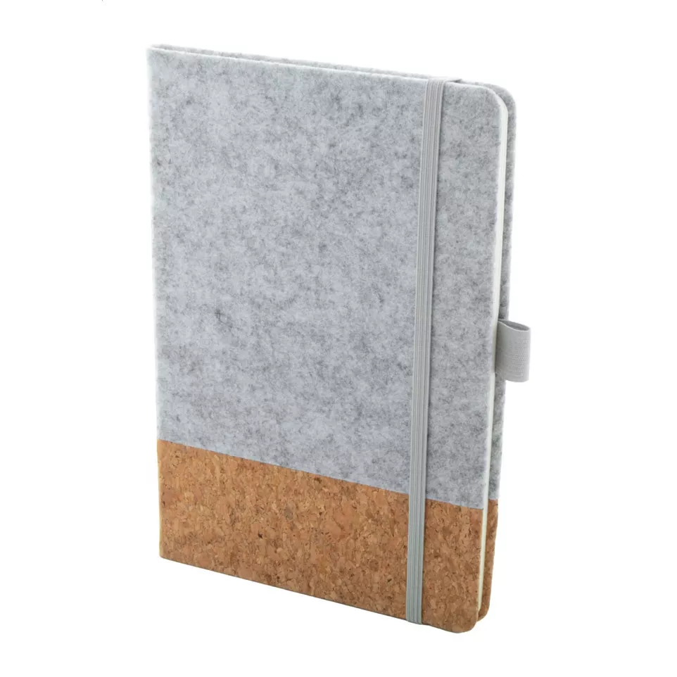 Corfel grey  RPET notebook 