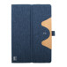 Chatom dark blue  RPET wireless charger notebook 