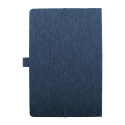 Chatom dark blue  RPET wireless charger notebook 