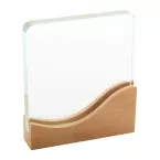 Wavofi natuurlijk transparant trofee 