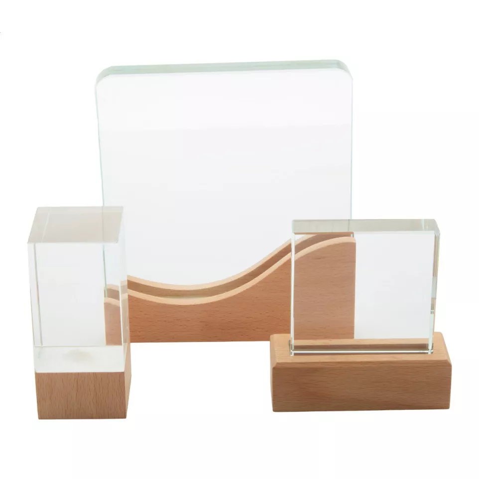 Rectofi natural transparent trophy 