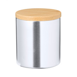 Vanulla silver  candle 