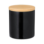 Vanulla black  candle 