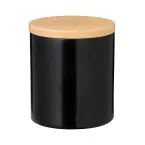 Vanulla black  candle 