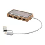 SeeHub natural transparent transparent USB hub 
