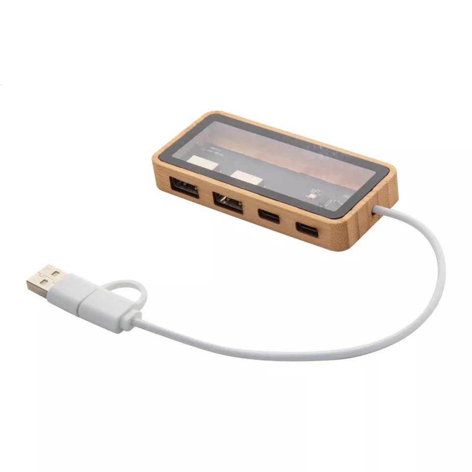 SeeHub naturelle transparent Hub USB...