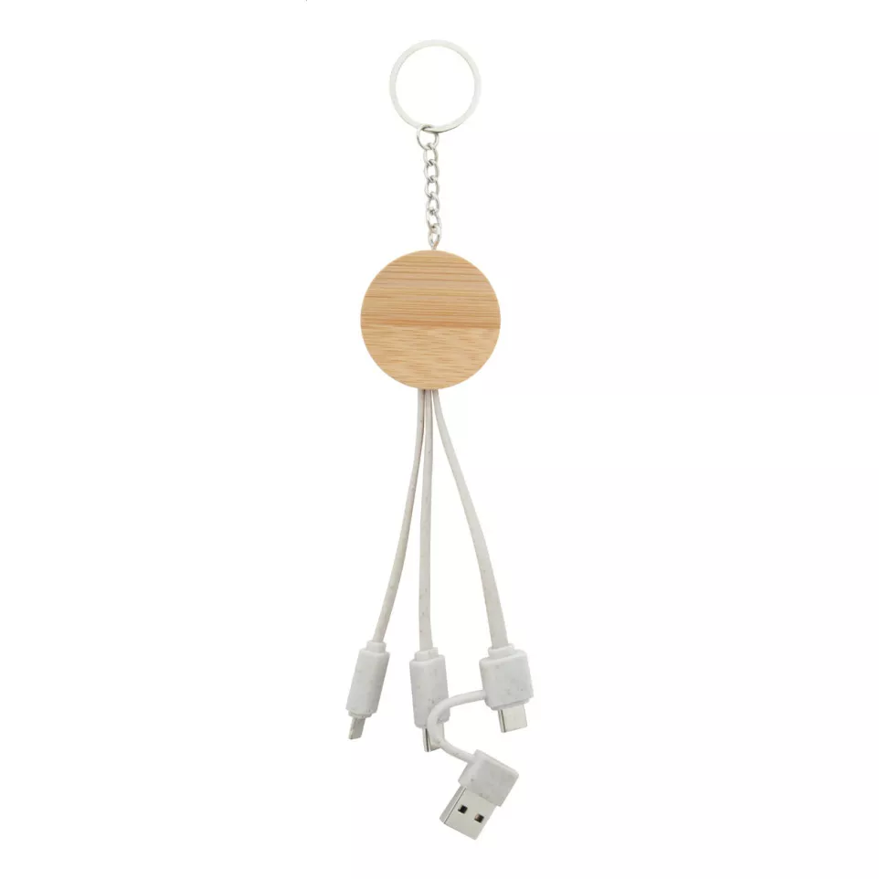 Mugory natural  keyring USB charger...