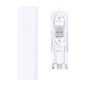 Complix white  USB charger cable set 