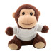 Rehowl brown  RPET plush monkey 