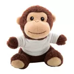 Rehowl marron  peluche RPET, singe 