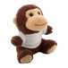 Rehowl marron  peluche RPET, singe 