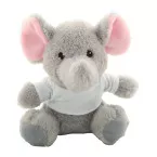 Retrump grey  RPET plush elephant 