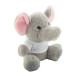 Retrump grey  RPET plush elephant 