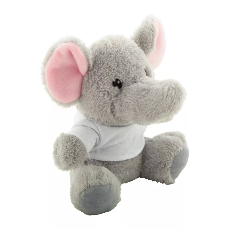 Retrump grey  RPET plush elephant 