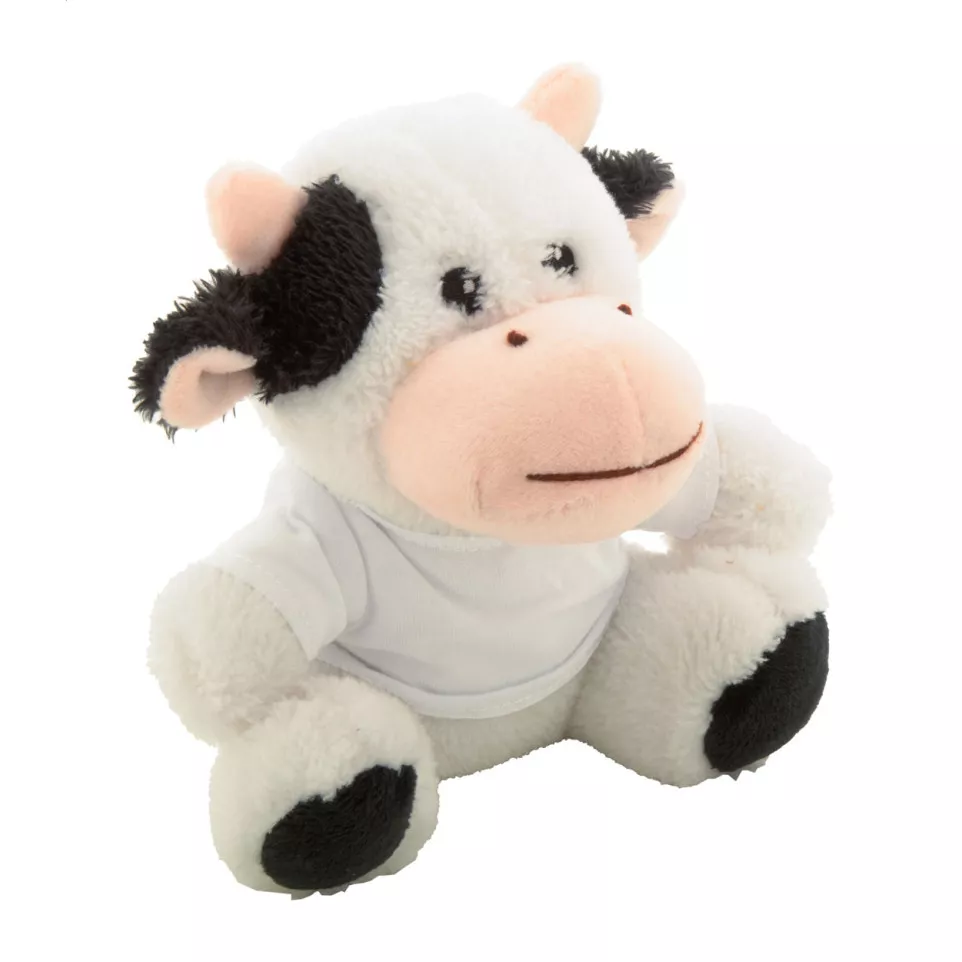 Remoo white  RPET plush cow 