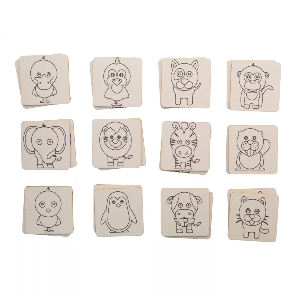 Colormor naturelle  jeu de memory à...