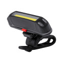 Bicox black  rechargeable bicycle light 