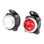 Bilux noir  set lampes pour vélo rechargeable 