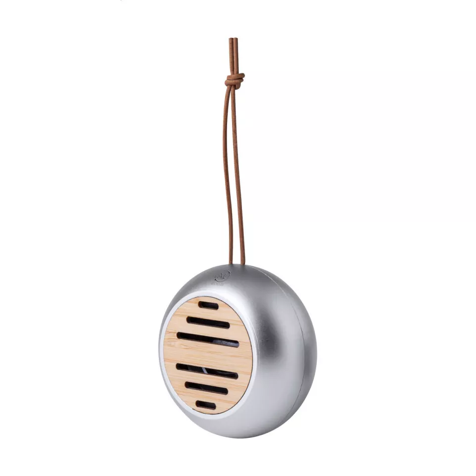 Aloid silver  wireless speaker 