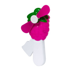 Amalfi multicolour  hand fan, grapes 