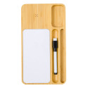 Sirae natural  wireless charger organizer 