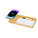Sirae natural  wireless charger organizer 
