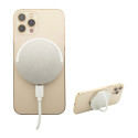 RaluHold silver  magnetic wireless charger 