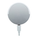RaluHold silver  magnetic wireless charger 