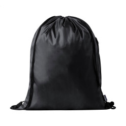 Cresu black  RPET drawstring bag 