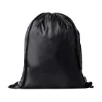 Cresu black  RPET drawstring bag 