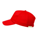 Rebicap rood  baseball pet 