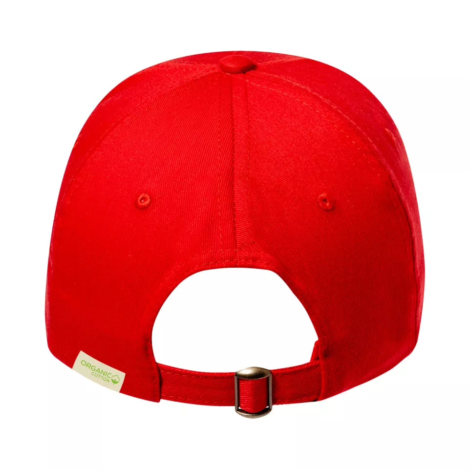 Rebicap rood  baseball pet 