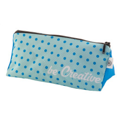 Trippy zwart  custom made RPET pennenetui 