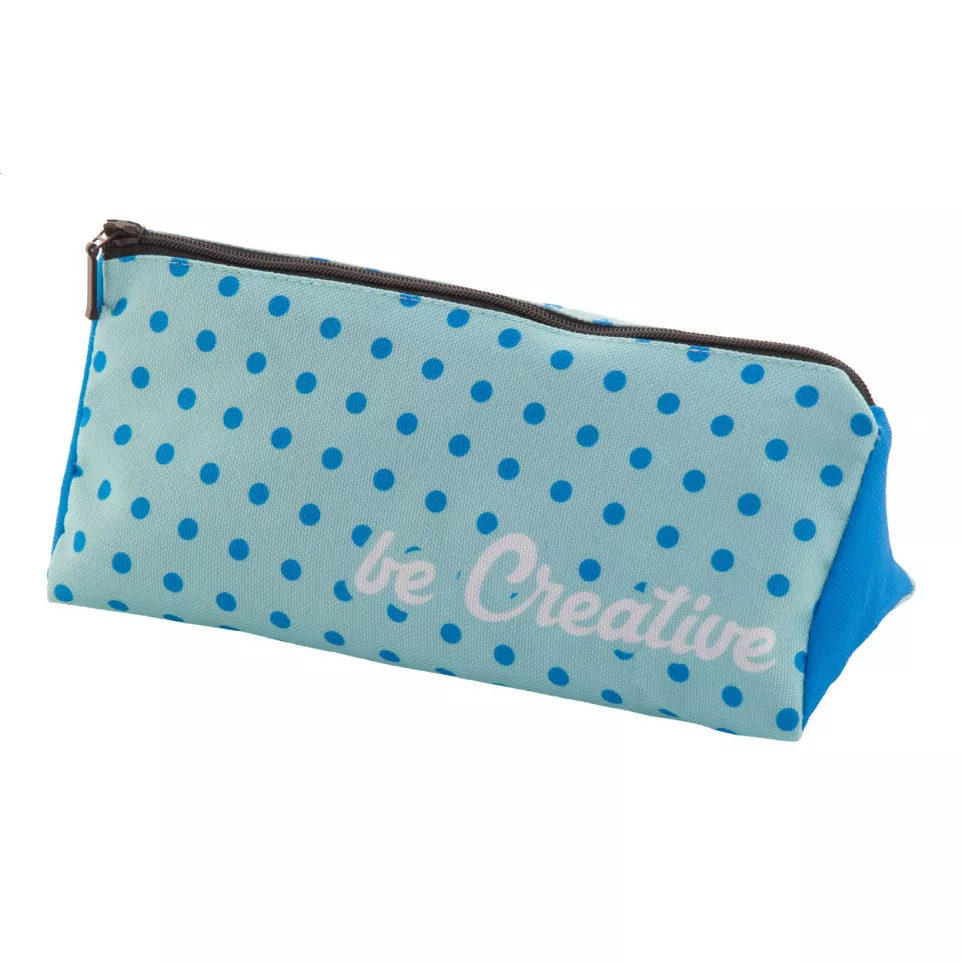 Trippy black  custom RPET pen case 