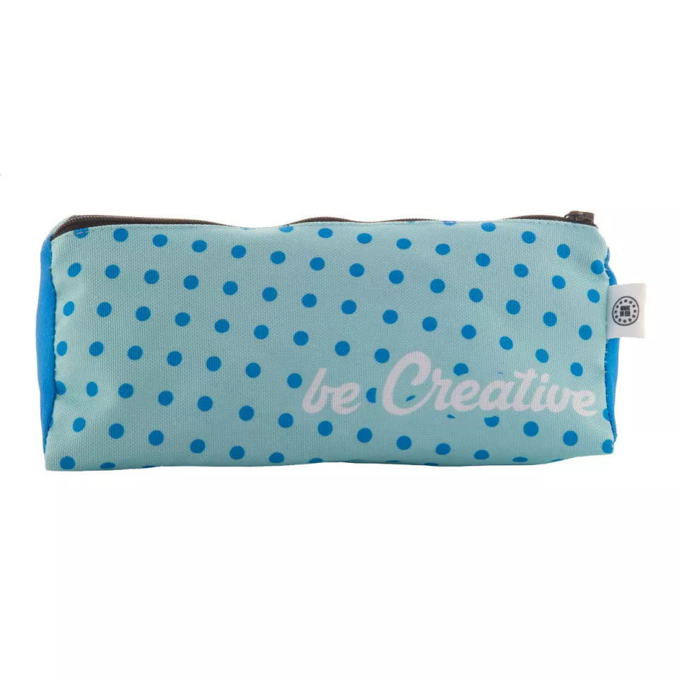 Trippy black  custom RPET pen case 