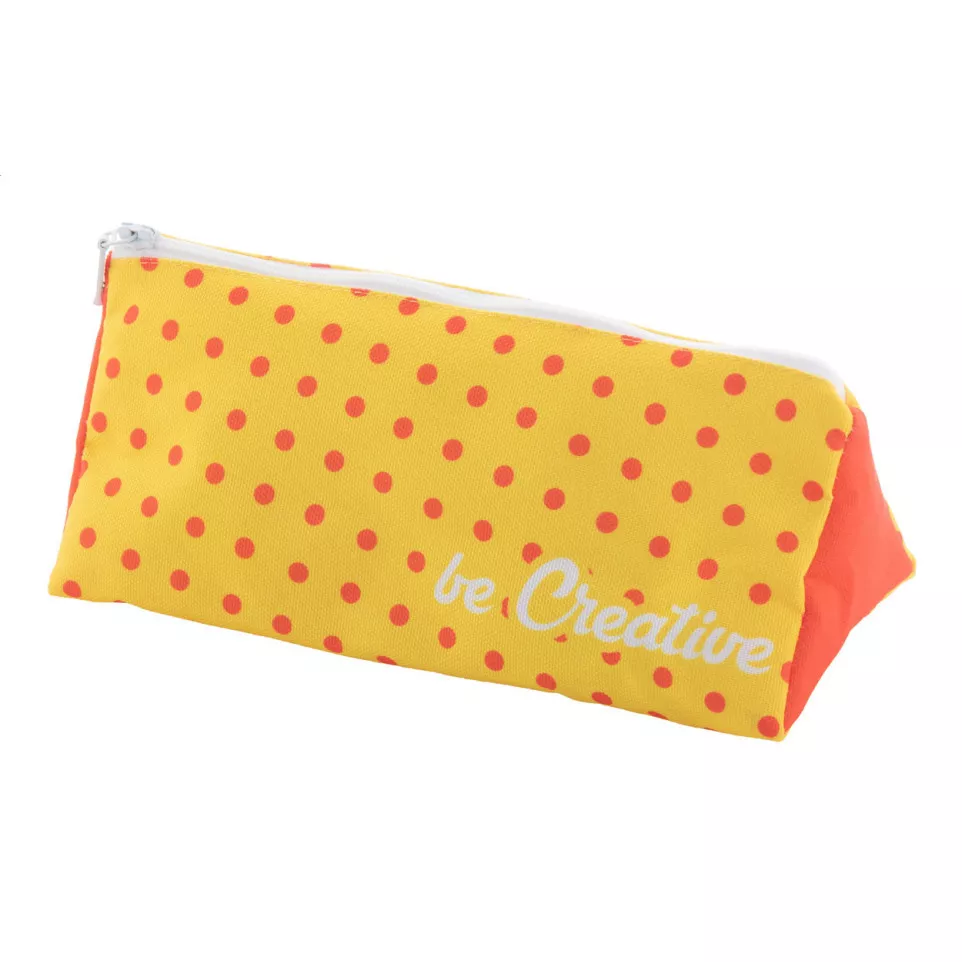 Trippy white  custom RPET pen case 